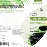 Healthy & Shiny Conditioner, Olive & Black Seed, 10.8 oz