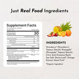 Just Ingredients Fruit Punch Pre-Post and Probiotics For Kids