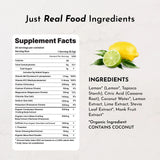 Just Ingredients Brain + Energy  Boost Electrolytes Lemon Lime- 30 Servings