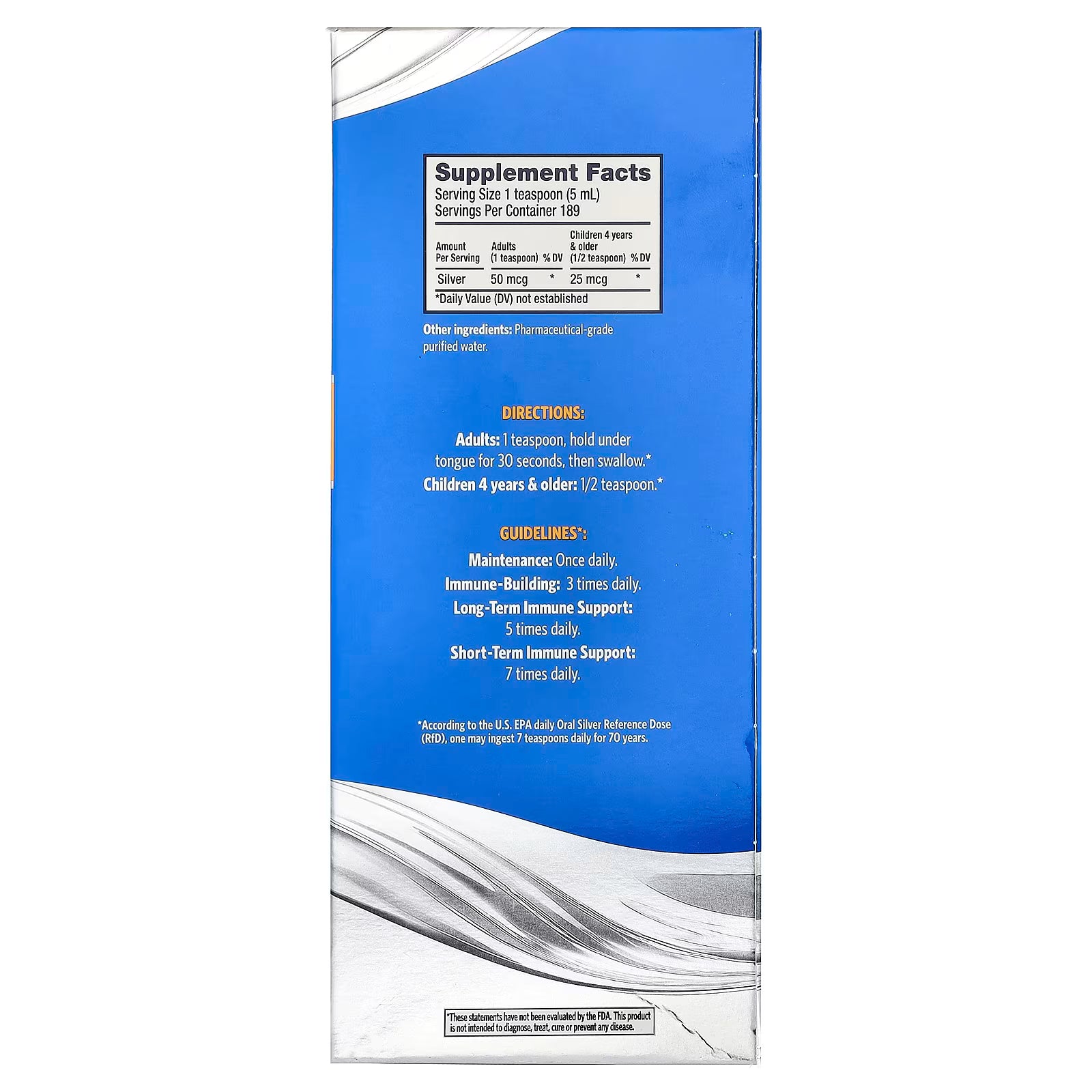 Sovereign Silver Bio-Active Silver Hydrosol 32 fl. oz.