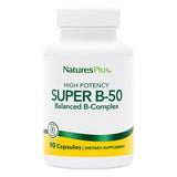 Natures Plus High Potency Super B-50, 90 capsules