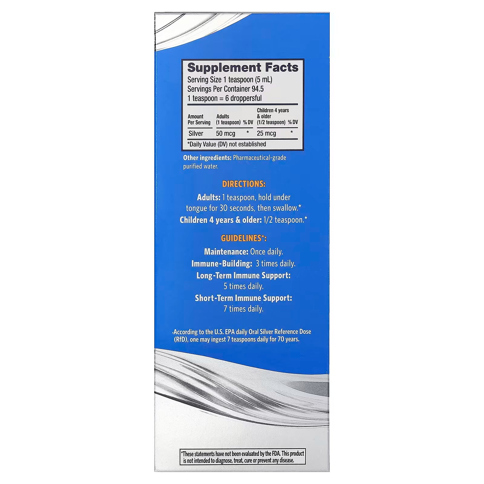 Sovereign Silver Bio-Active Silver Hydrosol 16 fl. oz.