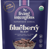 Living Intentions 9oz Superfood Cereal - Blueberry Blast