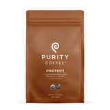 Purity PROTECT: Light-Medium Roast Whole Bean Coffee - 12oz Bag