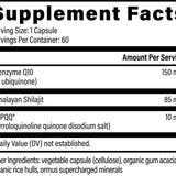Global Healing CoQ10 & BioPQQ, 60 Capsules