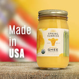 Organic Grass Fed Ghee: 16oz