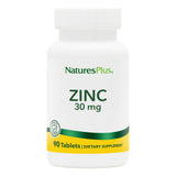 Natures Plus Zinc 30 mg 90 Tablets
