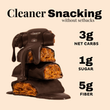 Low Sugar Keto Candy - PB Caramel Crunch (Gluten-Free Vegan) Individual