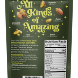 Living Intentions 4oz Superfood Nut Blend - Rosemary Garlic