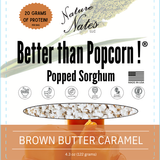 Nature Nate's Organic Popped Sorghum Brown Butter Caramel