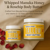 Manuka Honey Whipped Tallow Body Butter