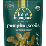 Living Intentions 8oz Sprouted Seeds - Pumpkin Salted