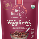 Living Intentions 9oz Superfood Cereal - Radiant Raspberry