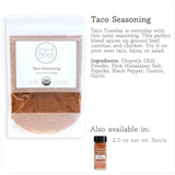 Taco Seasoning Resealable Bags