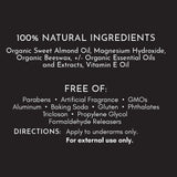 Just Ingredients Magnesium Deodorant