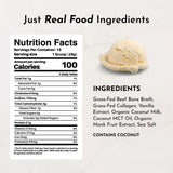 Just Ingredients Bone Broth Protein French Vanilla