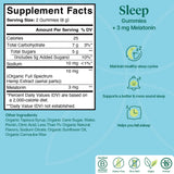 Charlotte’s Web Sleep CBD+3 MG melatonin, 60 Gummies Raspberry flavor