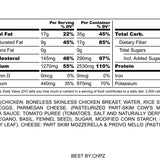 Creative Crusts Frozen Cheese Pizza Chicken Crust (Gluten Free)
