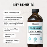 Just ingredients, Cool Mint Mouthwash