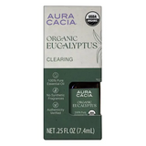 Aura Cacia Organic Eucalyptus  .25 Fl Oz