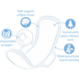 Natracare Ultra Pads Super 12 Pads