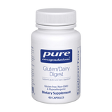 Pure Encapsulations Gluten/Dairy Digest 60 Capsules