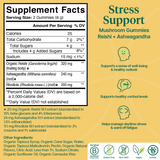 Charlotte’s Web Stress Support Reishi and Ashwaganda, Strawberry, 60 Gummies