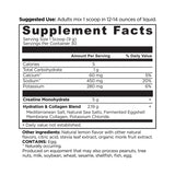 Ancient Nutrition Creatine + Collagen Lemon Flavor