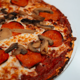Creative Crusts Frozen Turkey Sausage Mushroom Pizza Chicken Crust (Gluten Free)