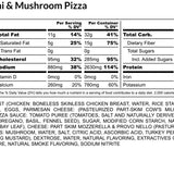 Creative Crusts Frozen Turkey Sausage Mushroom Pizza Chicken Crust (Gluten Free)