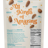 Living Intentions 6oz Sprouted Nuts - Almonds Unsalted