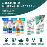 Badger Mineral Tinted Face Sunscreen SPF 40, with Zinc Oxide