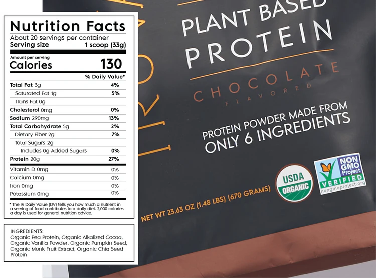Truvani Plant Based Protein Powder