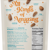 Living Intentions 16oz Sprouted Nuts - Almonds Unsalted