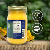 Organic Cultured Ghee: 16oz