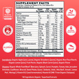 Llama Naturals Kids Multi Strawberry, 90 ct