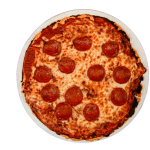 Creative Crusts Frozen Turkey Pepperoni Pizza Chicken Crust (Gluten Free)